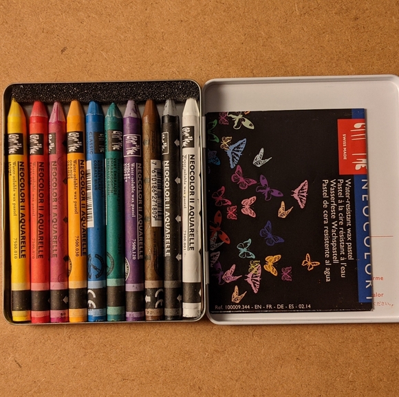 Caran d'Ache | Office | Neocolor Ii Water Soluble Wax Pastels | Poshmark
